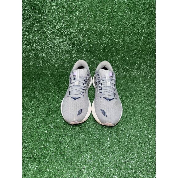Brooks Adrenaline GTS 19 Grey Purple Running Shoes Womens Size 6.5 D 1202841D060 - Picture 5 of 9